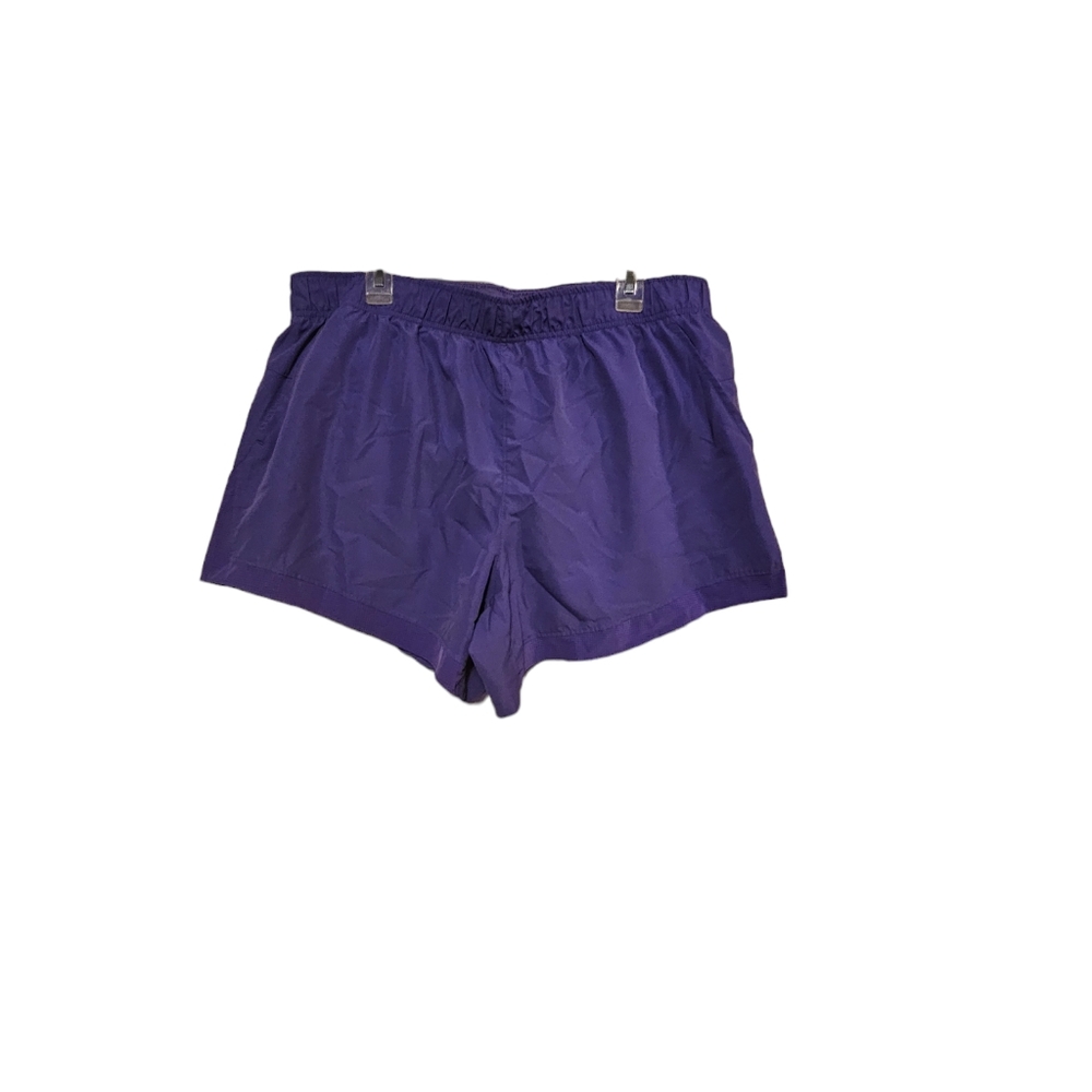 Purple athletic shorts with pockets - Size 2X - "Athletic Works"